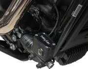 Brake Reservoir Cap - Rear - Black - Twice Cut - '18+ Softail