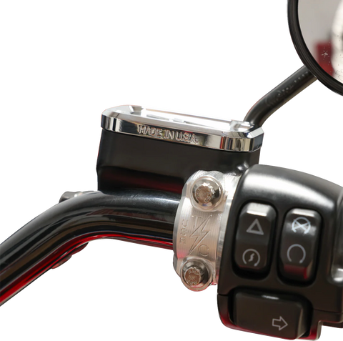 Master Cylinder Cover - Brake - Front - Chrome