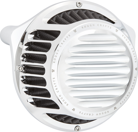Rough Craft Air Cleaner Kit - Chrome