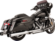 El Dorado Dual Exhaust System - Chrome - Black Thruster
