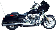 4-1/2" MK45 Performance Mufflers - Chrome with Black Thruster