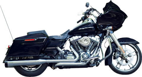 4-1/2" MK45 Performance Mufflers - Chrome with Black Thruster