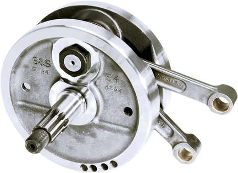 Flywheel Assembly - 4.625" Stroke - Carbureted Models - Evolution Big Twin &