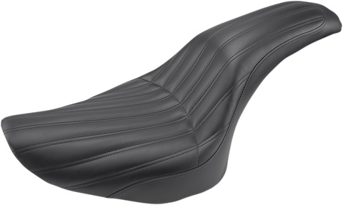Knuckle 2-Up Seat - Ribbed - Black
