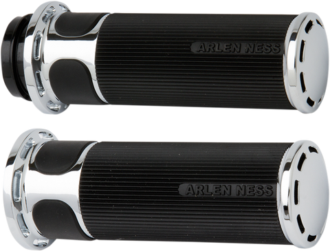 Slot Track Grips - Cable - Chrome