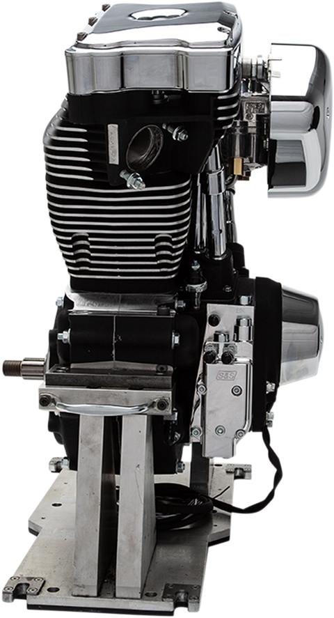 V80R Series Engine - Black - Custom Chassis | Evolution Big Twin