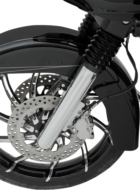 Fork Legs - Chrome - Deep Cut - Dual Disc