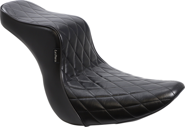 Cherokee Seat - Diamond - Black - Softail &