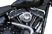 Mini Teardrop Stealth Air Cleaner Kit - Chrome