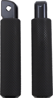 Passenger Knurled Footpegs - Black - FL/FX '18-'25