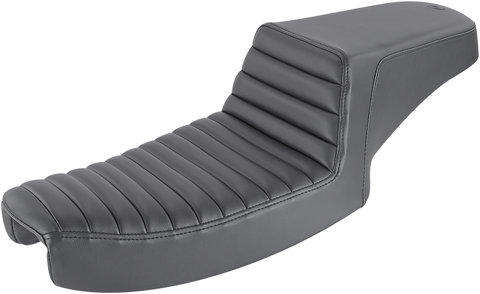 Step-Up Seat - Front Tuck-n-Roll - Black - Dyna