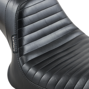 Daytona Sport Seat - Pleated - Black - FXR '82-'00