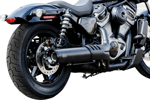 4-1/2" Grand National Slip-On Muffler - Black