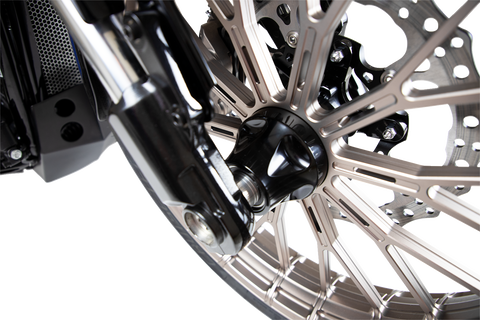 Hub - Cartridge - Front/Single Disc - Black - &