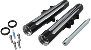 Fork Legs - Black Anodized - Deep Cut - Dual Disc - '08-'13 FLT