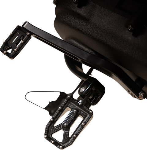 Aggressor Footpegs - Rear - Black