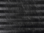 Cherokee Seat - Pleated - Black - FX/FL '18-'23