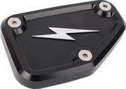 Master Cylinder Cover - Brake - Front - Black/Twice-Cut