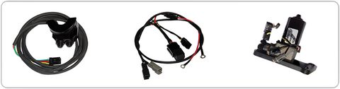 AIR Shocks - Black - Softail &