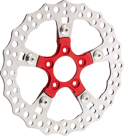 Rotor Mount - Ness Wheel - Red
