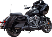 2-into-1 Qualifier Exhaust System - 50-State - Black - Stainless Steel