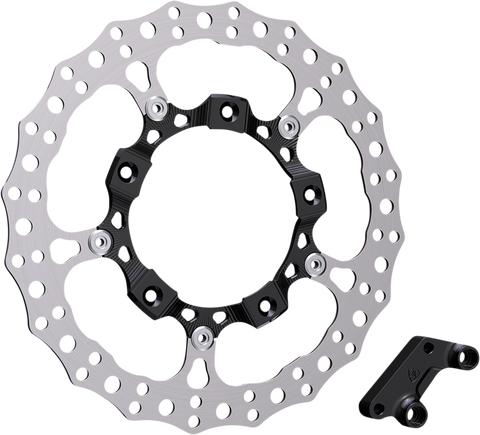 Rotor 14" - Front Left - Black