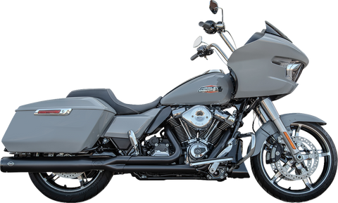 2-into-1 GNX Exhaust System - Race Only - Guardian Black - Touring