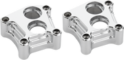 Lifter Block Covers - 10 Gauge - Chrome
