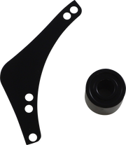 Replacement Breather Bolt Cover Plate - Inverted/Method/Clear Tear/Sidekick - Left - Black