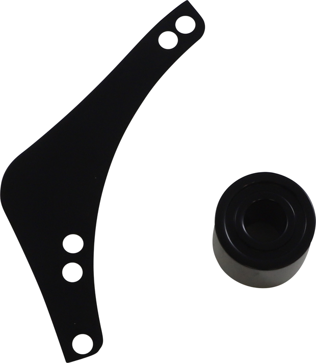 Replacement Breather Bolt Cover Plate - Inverted/Method/Clear Tear/Sidekick - Left - Black