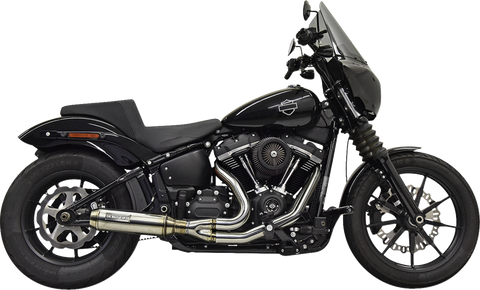 2-into-1 Exhaust System with Superbike Muffler