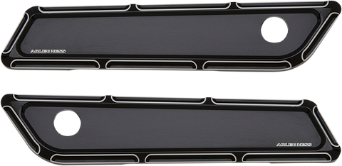 Beveled Latch Cover - Black
