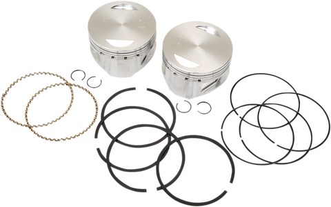 Piston Kit - For 100"/107" Super Sidewinder® - 4.000" - +0.020"