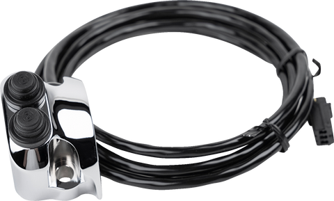 Chrome Legend Handlebar Mounted Control Assembly - FL