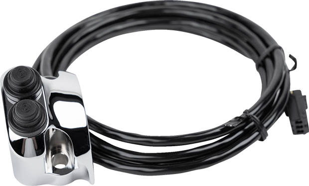 Chrome Legend Handlebar Mounted Control Assembly