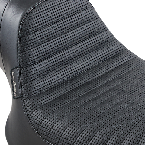 Daytona Sport Seat - Basketweave/Pleated - Black - FXR &