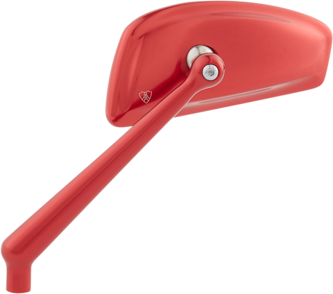 Mirror - Tearchop - Side View - Teardrop - Red - Left