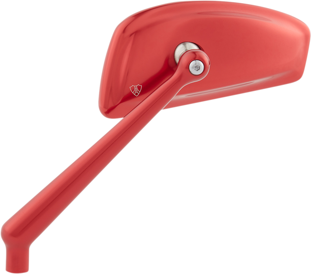 Mirror - Tearchop - Side View - Teardrop - Red - Left