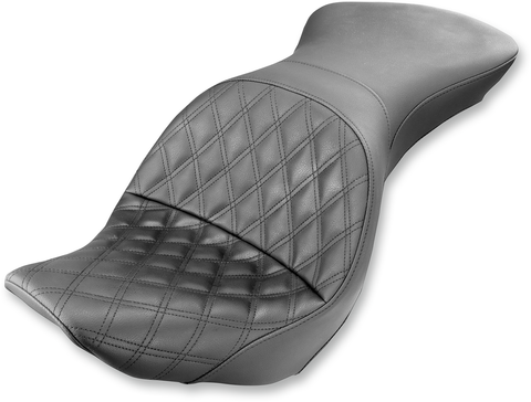 Explorer Seat - Lattice Stitched - FXST/FLST &