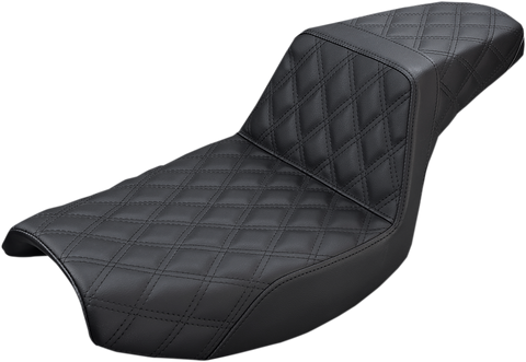 Step-Up Seat - Full Lattice Stitch - Black - FXR