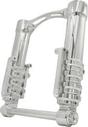 Fork Legs - 49 mm - Chrome - For Factory Brake Caliper