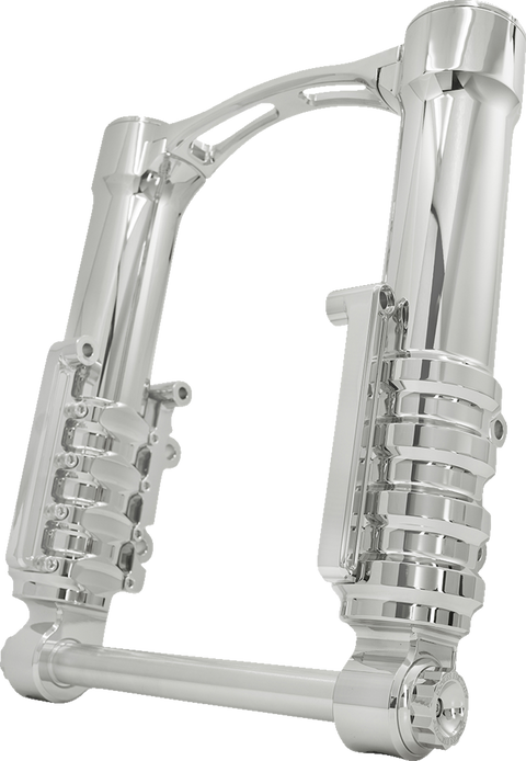 Fork Legs - 49 mm - Chrome - For Factory Brake Caliper