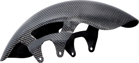 Front Fender - Cafe - 19" - Carbon Fiber/Black
