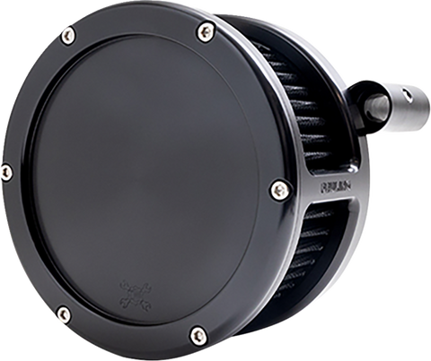 BA Air Cleaner Kit - Black with Black Filter - Twin Cam