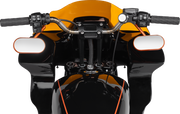 Mirror - Side View - Oval - Orange - Left