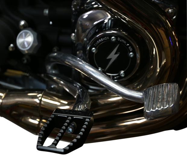Militant Footpegs - Black - Dyna