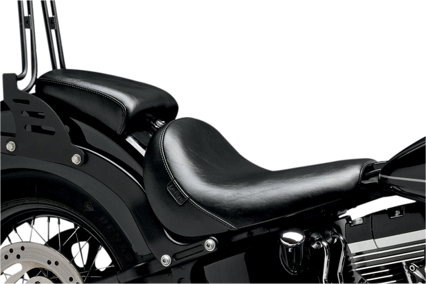 Bare Bones Pillion Pad - Smooth - Black - FXS/FLS &