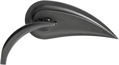 Mirror - Rad III - Side View - Teardrop - Black - Left