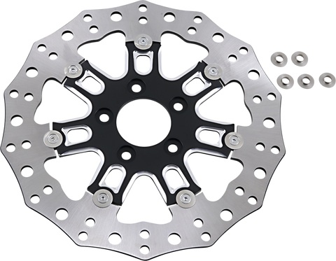 Front Rotor - 7 Valve - 11.8" - Black