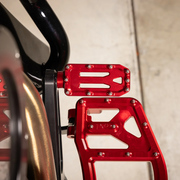 Aggressor Brake Pedal - Red - Touring